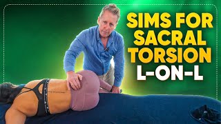 SIMS for Sacral torsion L-on-L