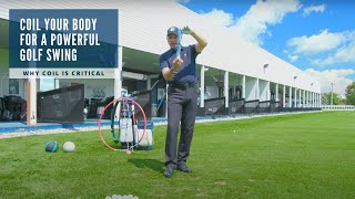 Coil Your Body for a POWERFUL Golf Swing