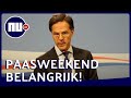 Rutte: 'Kans dat we oude leven op 28 april terughebben is nul' | NU.nl