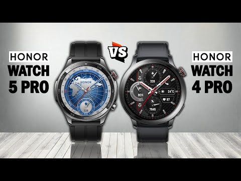Honor Watch 5 Pro vs Honor Watch 4 Pro Smartwatch Comparison