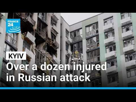 At least 12 killed and over a dozen injured in Russian strikes on Kyiv