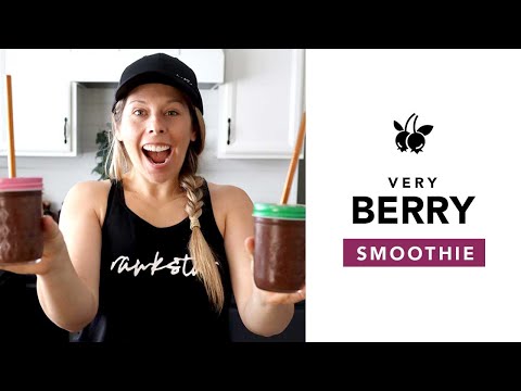 Very Berry Smoothie with Vitamin C Boost