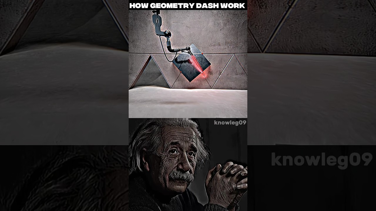 geometry dash is amazing 💀 SIGMA PHYSICS TEACHER 🗿 #shorts #experiment #geometry