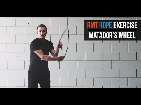 RMT® Rope Balance Training Exercise: Matador's Wheel