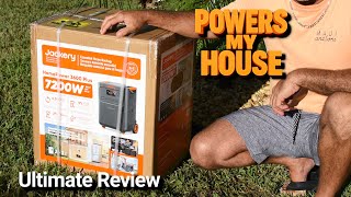 Jackery HomePower 3600 Plus & SolarSaga 500x ULTIMATE REVIEW(Full House)