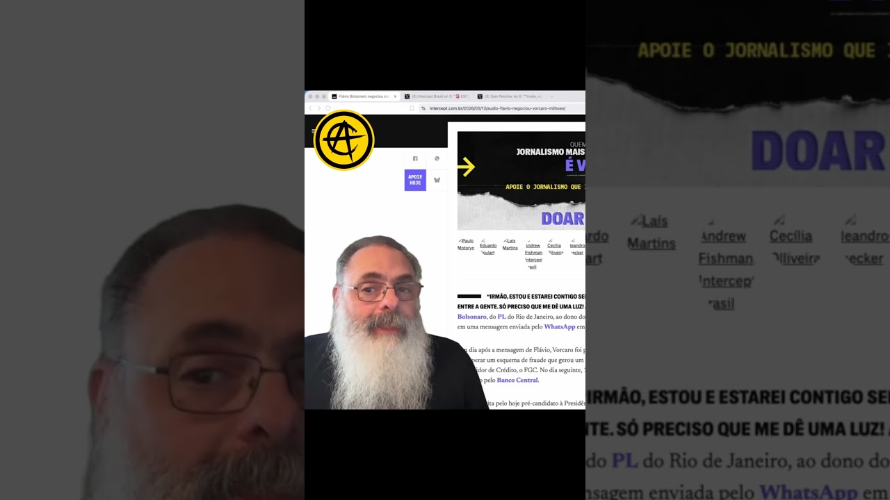 INTERCEPT cria NARRATIVA ABSURDA de PROXIMIDADE de FLÁVIO e VORCARO
