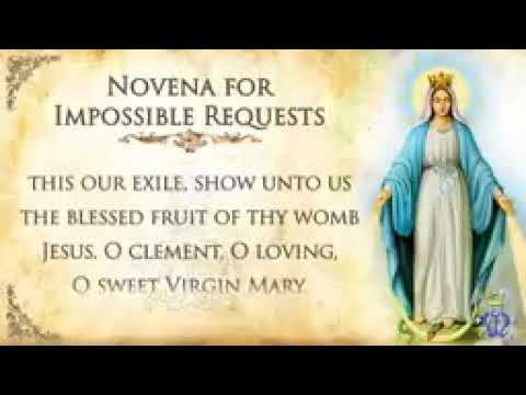 🙏 Novena for Impossible Requests   Very Powerful 🙏
