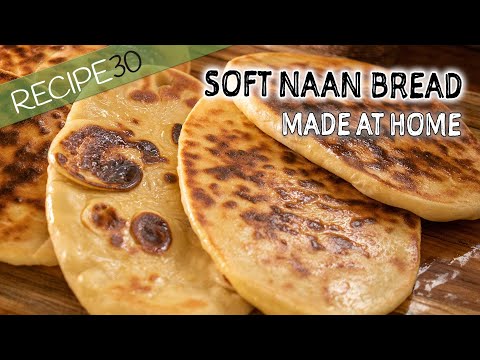 Your house will smell like a bakery! Soft Buttery Naan bread Made at Home