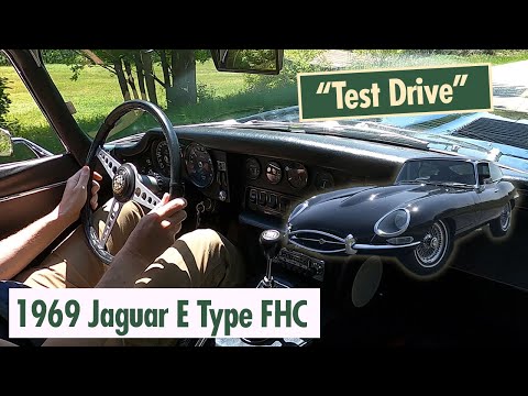 Jaguar E Type Coupe Test Drive Over Backroads of the Finger Lakes, NY