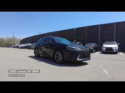 2025 Lexus UX CVT in Black for sale at Ken Shaw Toyota in Toronto, ON
