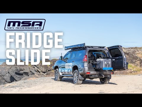 MSA 4X4 Fridge Drop Slide | You Need This In Your Car