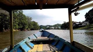 preview picture of video 'Mancing udang di sungai Manismata, kalimantan barat.'