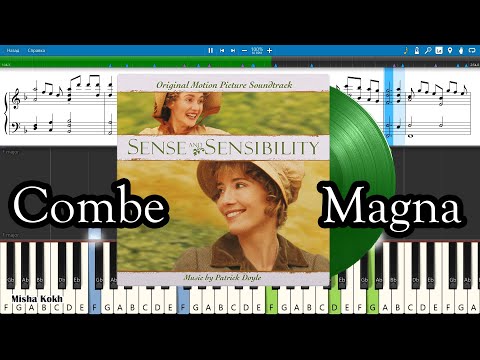 Patrick Doyle - Combe Magna [Piano Tutorial | Sheets | MIDI] Synthesia
