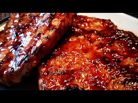 World's Best Honey Garlic Pork Chops - Recipe