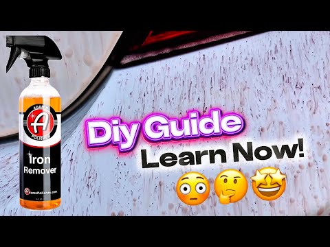 How to Remove Iron Fallout from Car Paint | Adam’s Iron Remover