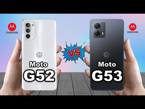 Motorola Moto G52 Vs Motorola Moto G53 5G - Full Specifications
