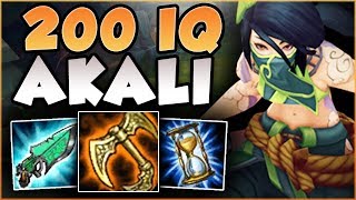TIAMAT RUSH ON AKALI??? HOW BUSTED IS THIS NEW AKALI BUILD? AKALI TOP GAMEPLAY! - League of Legends