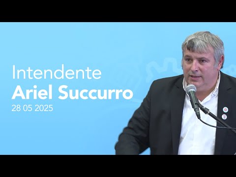 Discurso Intendente Ariel Succurro en la visita del gobernador Axel Kicillof en Salliqueló y Quenumá
