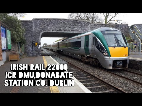 IÈ 22000 ICR Train - Donabate Station,Co.Dublin