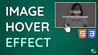 Image Hover Text Overlay Effect with HTML & CSS - Web Design Tutorial