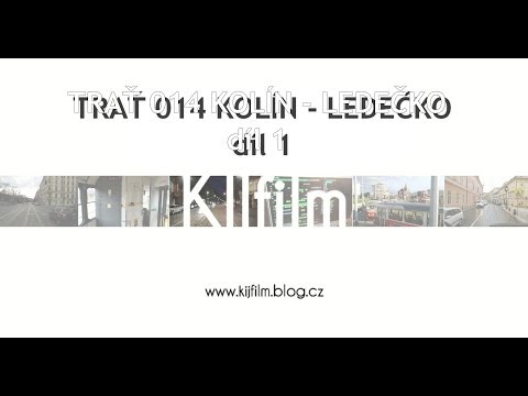 Train in czech rep: Kolín - Ledečko part 1: cab view