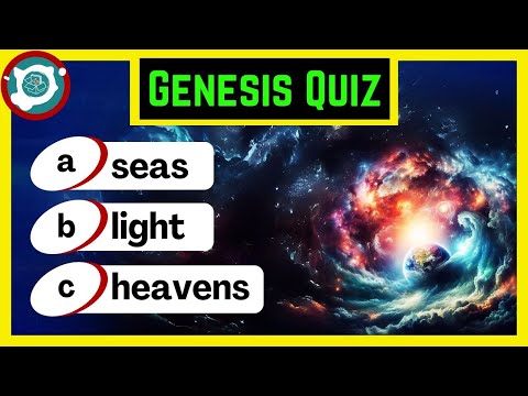 Bible Quiz | 34 Genesis Questions to Test Your Bible Knowledge!