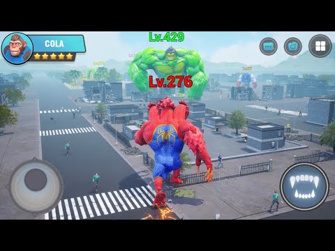 Age Of Apes Ads Review All Levels Part 68:Troll vs. Green Giant