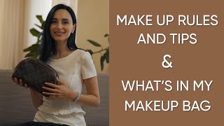 What&#39;s in my makeup bag &amp; makeup etiquette and rules