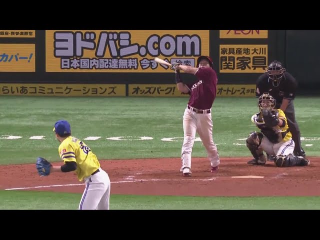 【9回表】初球を狙い打ち!! イーグルス・島内 完璧なダメ押し弾!! 2020/9/20 H-E