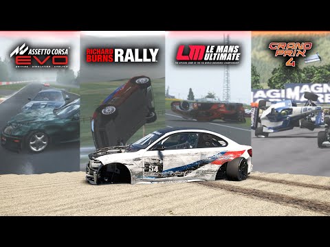 DAMAGE PHYSICS in 20+ Sim Racing Games