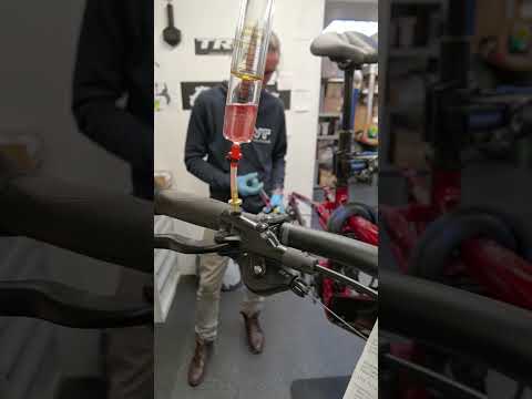 Shimano Brake Bleeding #shorts
