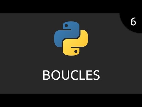 Python 6 boucles