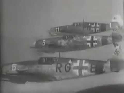 German Luftwaffe in Action ,  Air War over Europe 1943 - 1944, Messerschmitt 109