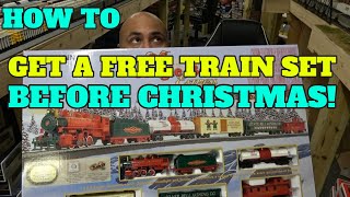 How to Get a FREE HO Scale Train Set Before Christmas! Plus TrainWorld Train Set Challenge Explained