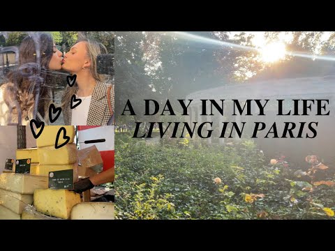 A Day in My Life Living in Paris! Montmartre, cheese+wine market, thrifting, baking | Eden in Paris