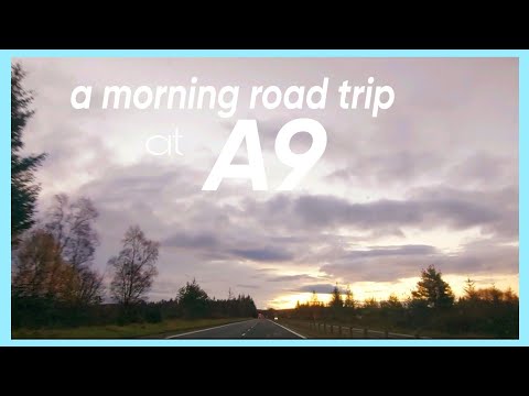A morning ROAD TRIP at A9 Road