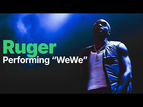 Ruger performs \WeWe\ live in Melbourne 2024