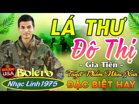 Lá Thư Đô Thị - LK Nhạc Lính Bolero Trữ Tình Hải Ngoại TOÀN BÀI HAY Cả Làng Cùng Nghe.