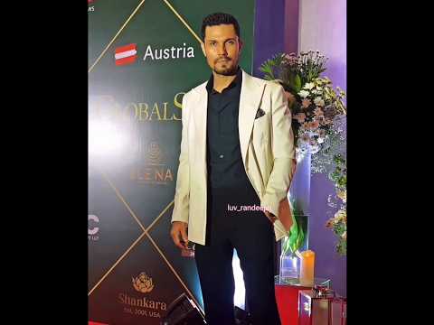 Randeep Hooda spotted at Global Spa Awards 2023 #randeephooda