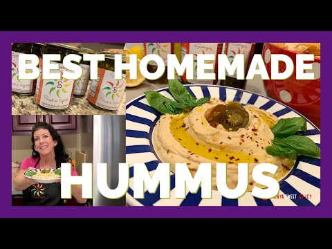 Easy HOMEMADE Spicy Jalapeno Hummus Recipe - Delicious!