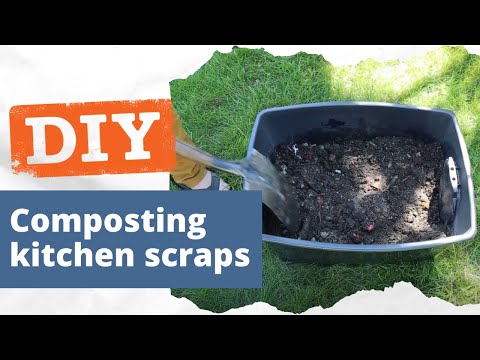 DIY Ecology: A cheap and easy way to compost kitchen scraps