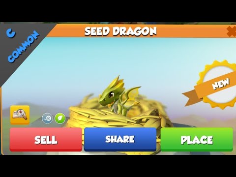 Seed Dragon Hatching!,Max Level 39 Dragon Mania Legends Gameplay Walkthrough Part 48HD (iOS/Android)