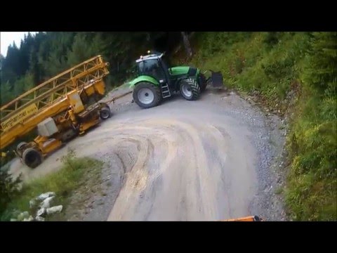 Krantransport in Kirchberg i. Tirol Lohnunternehmen Wagenstetter