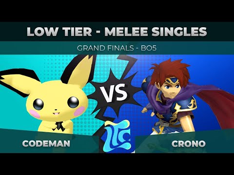 Low Tier Melee Grand Finals : Codeman vs Crono | Pichu vs Roy - Low Tide City