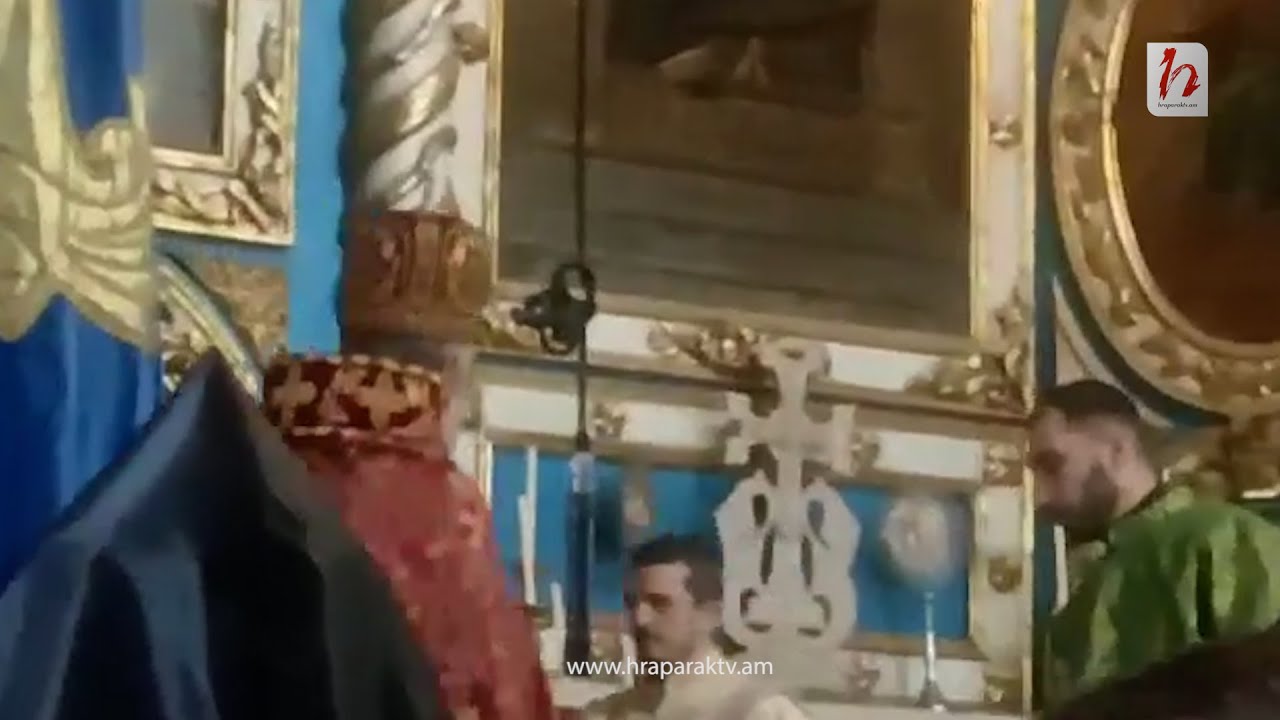 Փաշինյանի համար պատարագ է մատուցում Վազգեն արք․ Միրզախանյանը