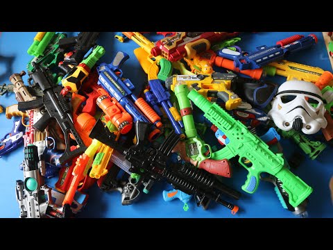 #Shorts Military Special Forces Toy Guns! Large and Heavy Machine Guns - Soldier Weapons
