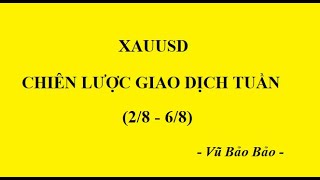 XAUUSD - Chiến lược giao dịch tuần (2/8 - 6/8)