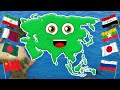 Countries of Asia - Names & Capitals | Countries of the World