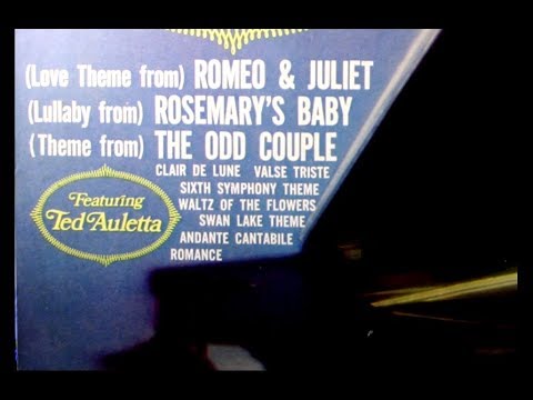 Ted Auletta, 1960s: The Magnificent Piano (Rosemary's Baby, Odd Couple, Romeo/Juliet) VINYL
