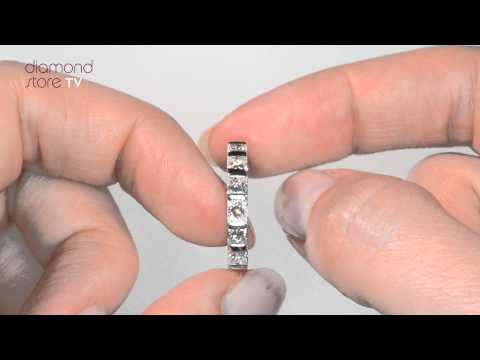 JG20Y - 1ct Olivia Diamond Eternity Ring In 18K White Gold